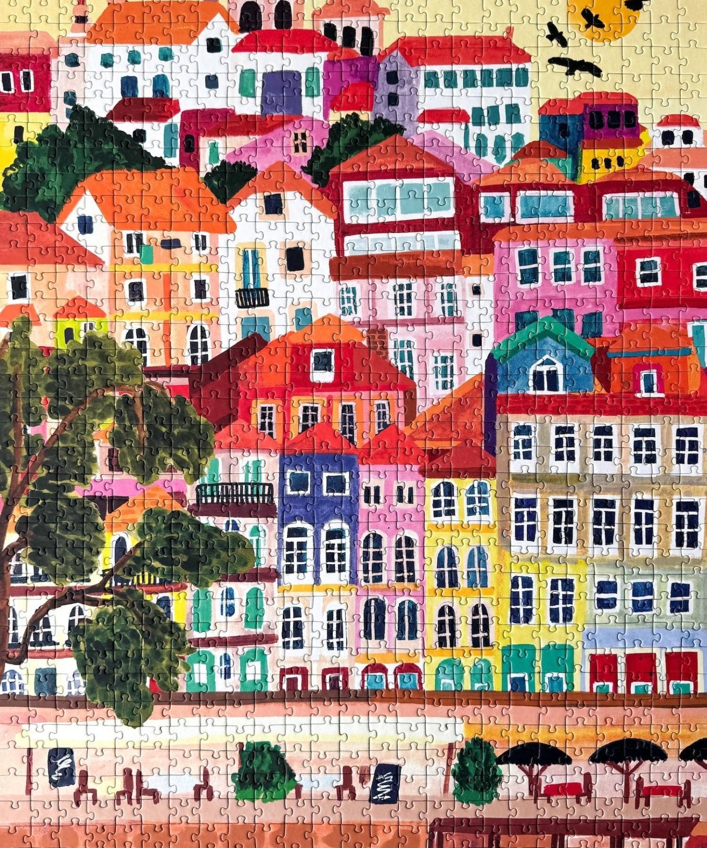 Piecely Puzzles - Puzzle (1000 Teile) • Postage - ROSA ECK