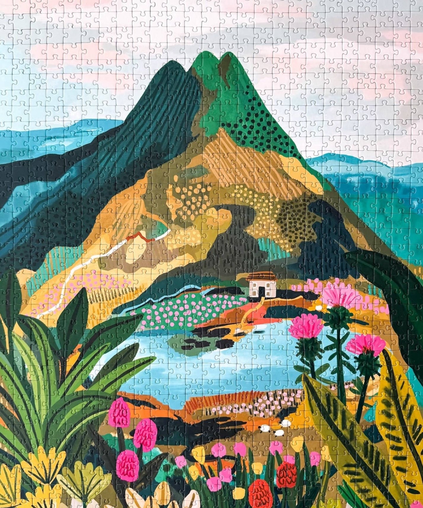 Piecely Puzzles - Puzzle (1000 Teile) • Snowdonia - ROSA ECK