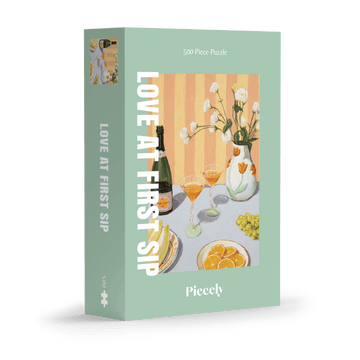 Piecely Puzzles - Puzzle (500 Teile) • Love at First Sip - ROSA ECK