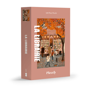 Piecely Puzzles - Puzzle (500 Teile) • The Bookstore - ROSA ECK