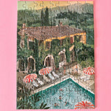 Piecely Puzzles - SECRET VILLA Mini - Puzzle (99 Teile) - ROSA ECK