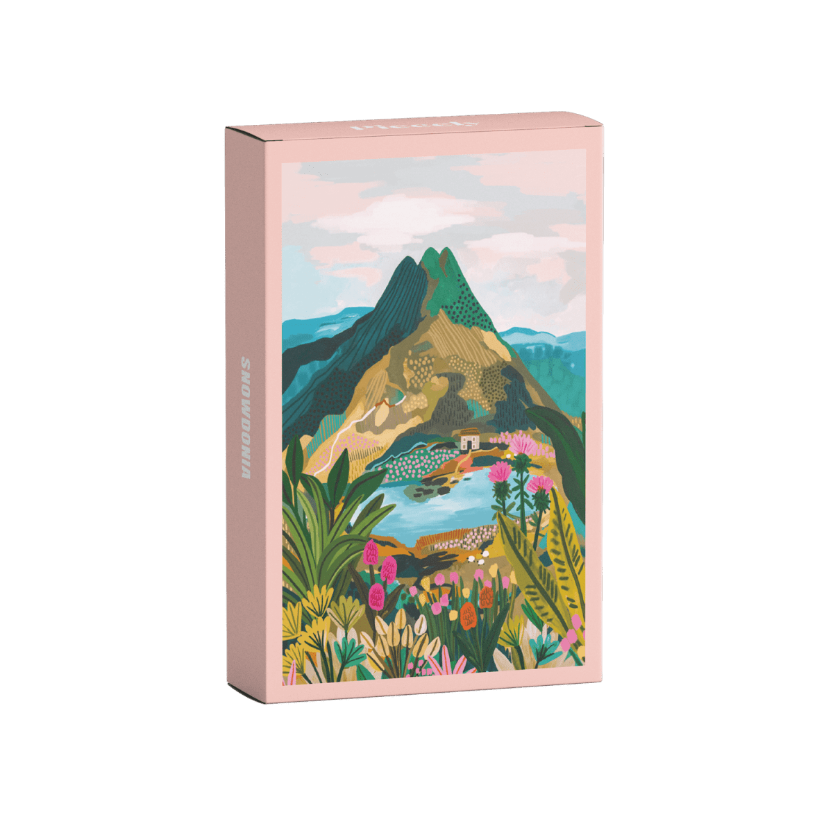 Piecely Puzzles - SNOWDONIA Mini - Puzzle - ROSA ECK