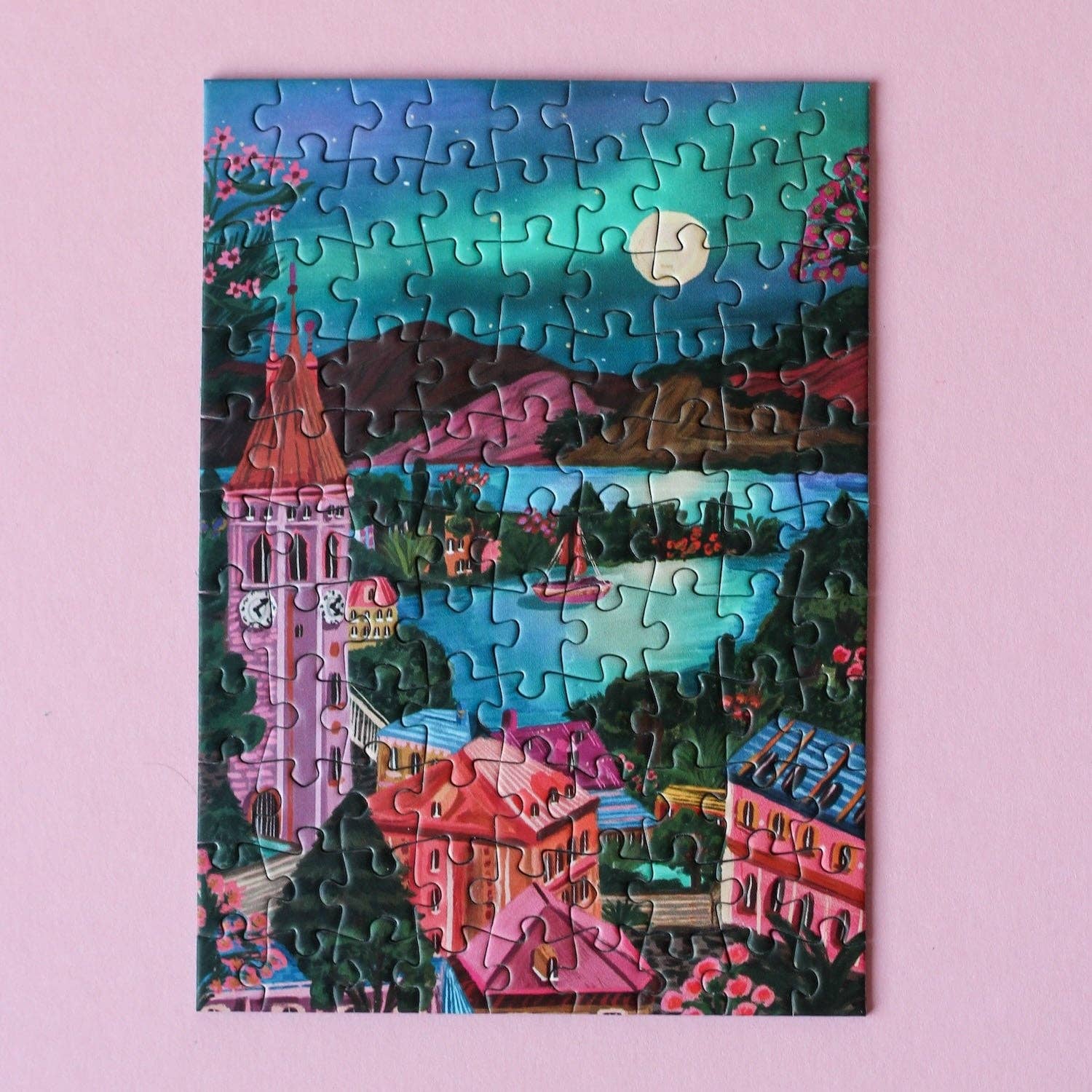 Piecely Puzzles - SUISSE NIGHTS Mini - Puzzle - ROSA ECK - , ,