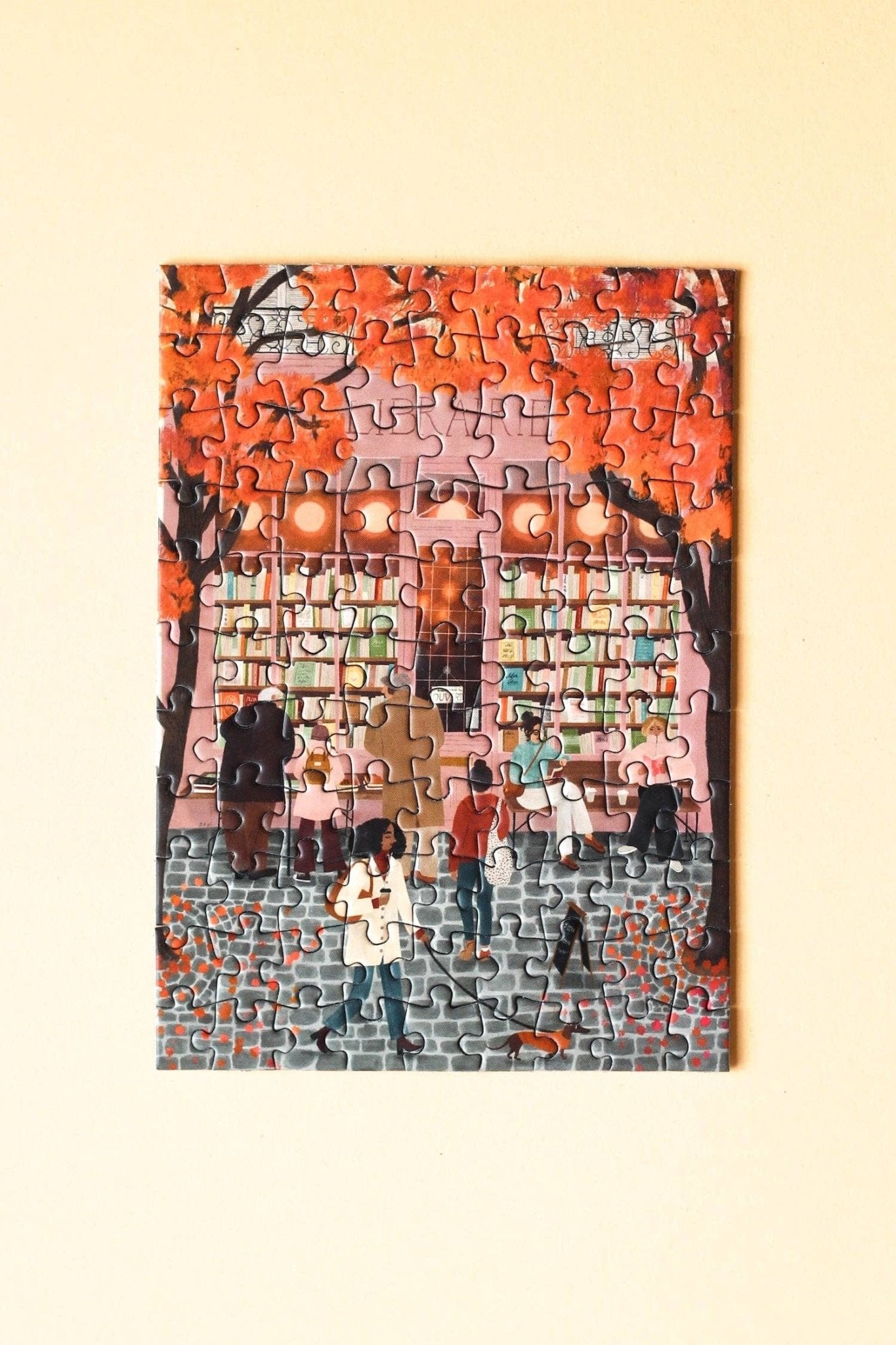 Piecely Puzzles - THE BOOKSTORE Mini - Puzzle - ROSA ECK