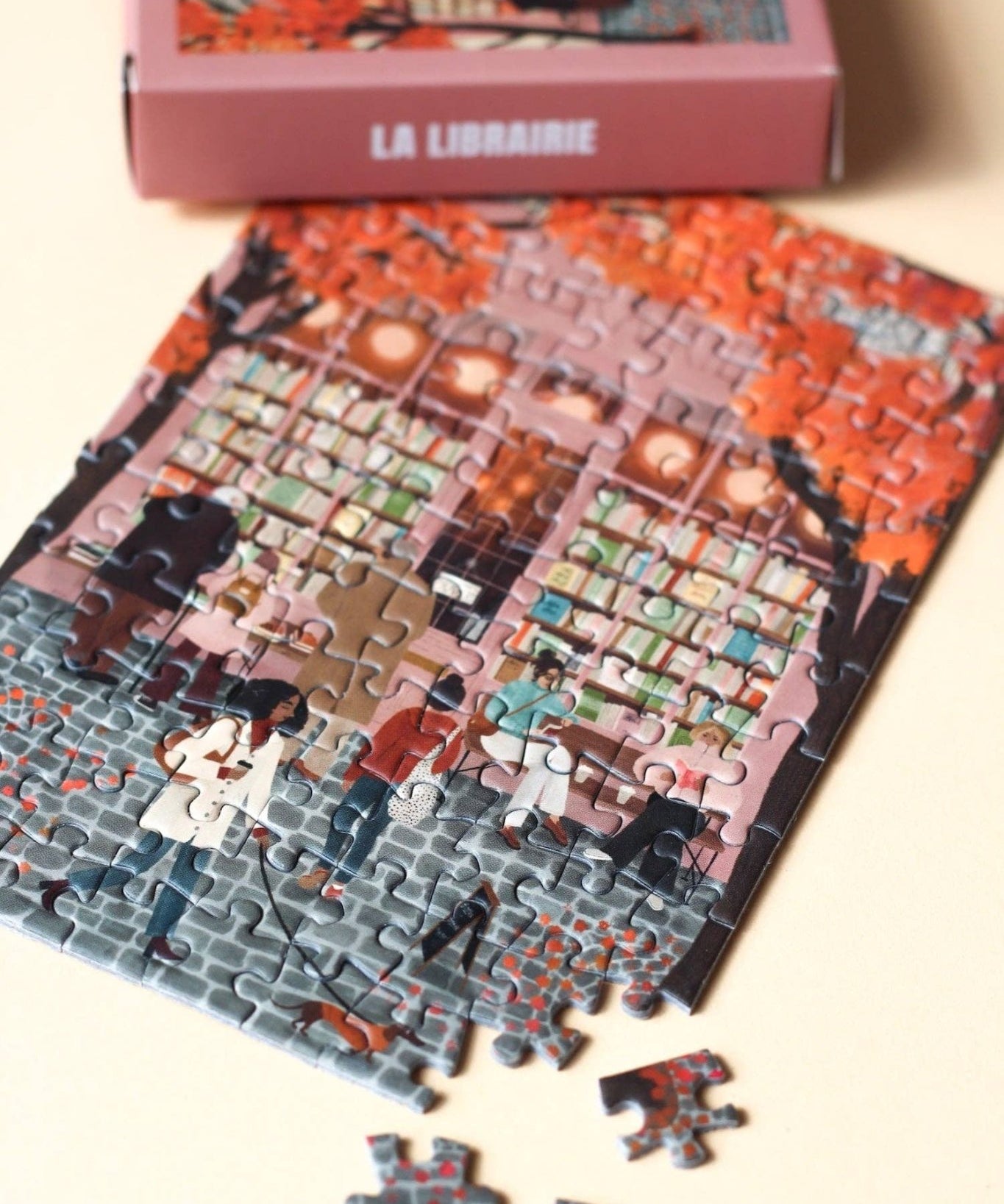 Piecely Puzzles - THE BOOKSTORE Mini - Puzzle - ROSA ECK