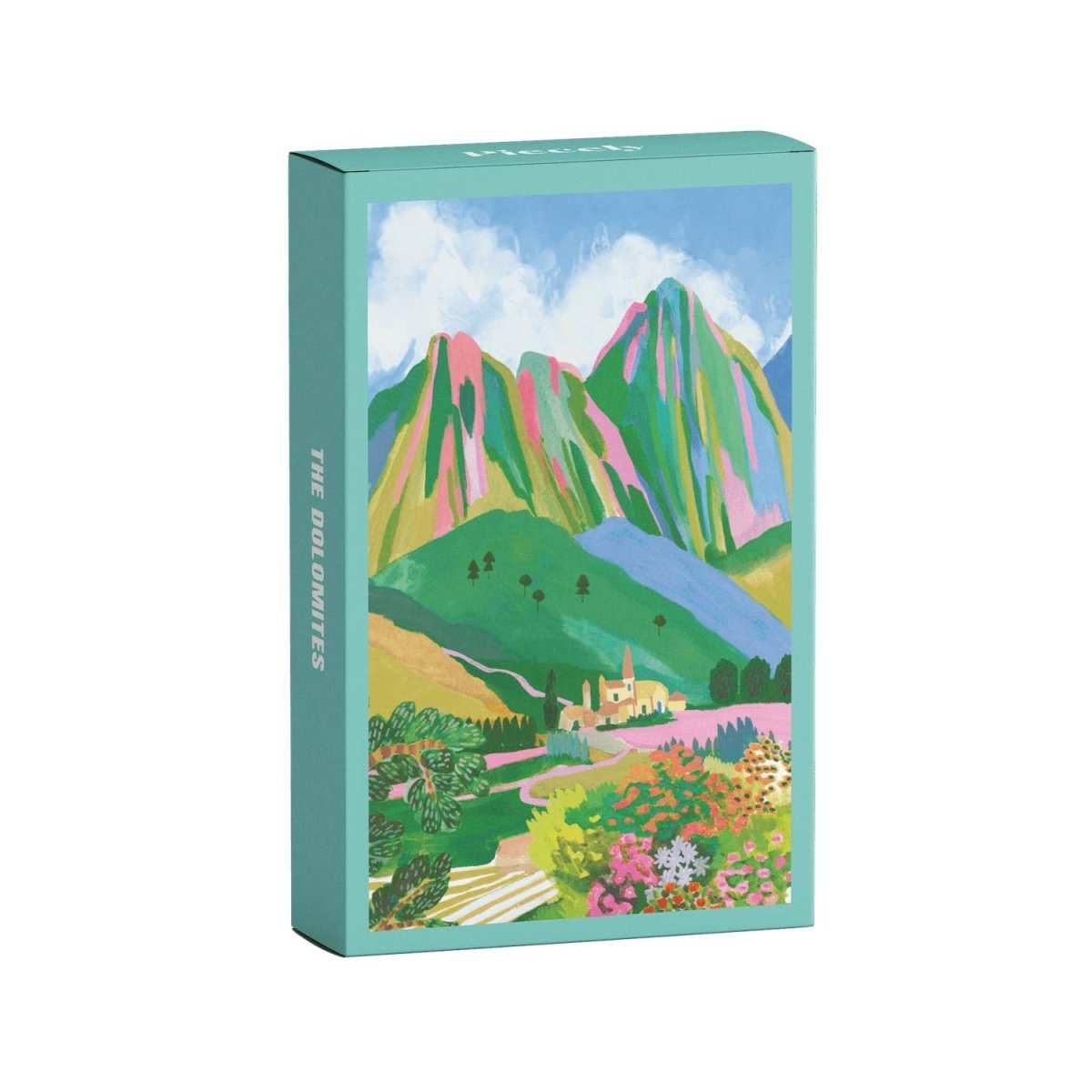 Piecely Puzzles - THE DOLOMITES Mini - Puzzle - ROSA ECK