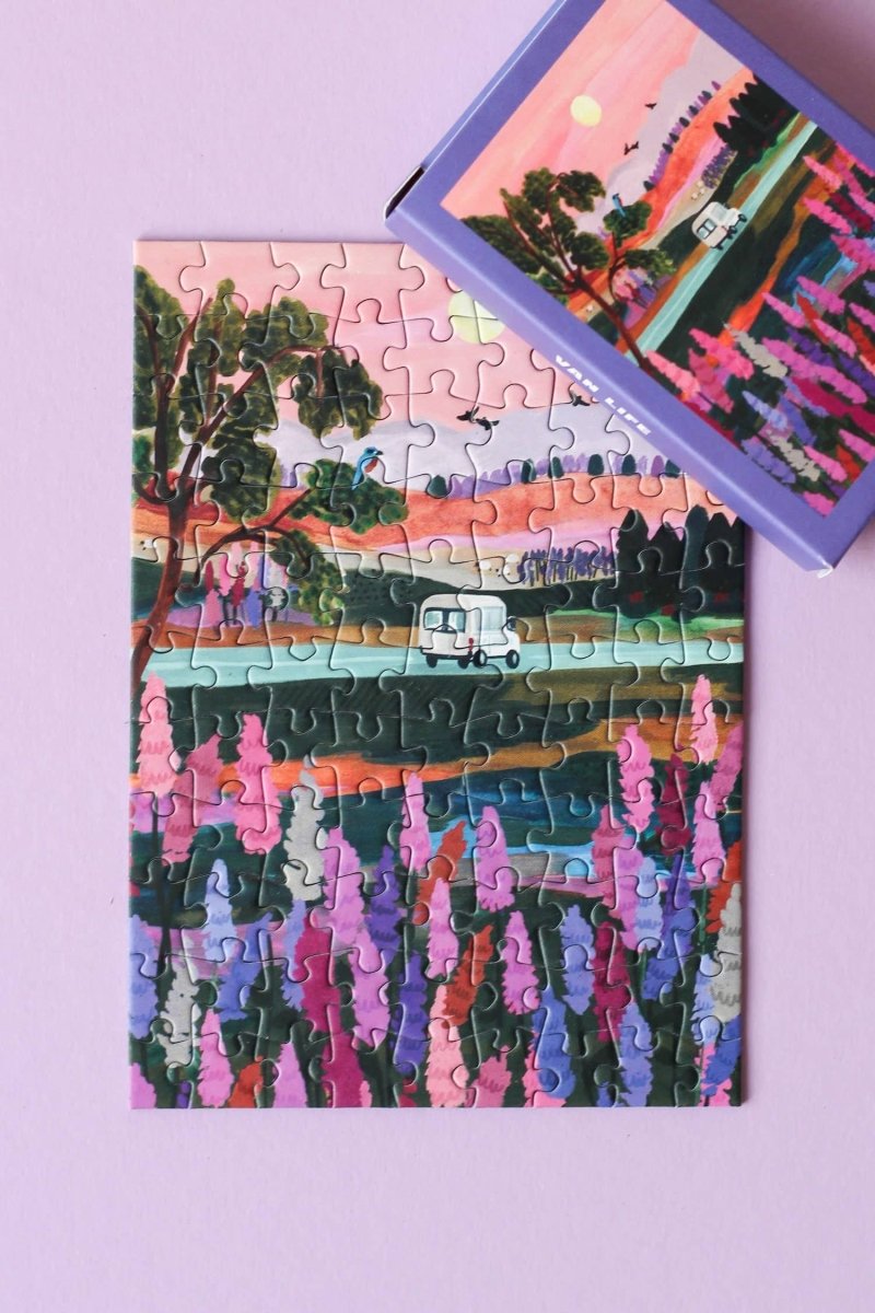 Piecely Puzzles - VAN LIFE Mini - Puzzle - ROSA ECK