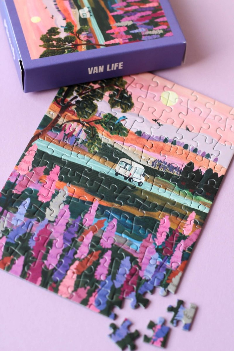 Piecely Puzzles - VAN LIFE Mini - Puzzle - ROSA ECK