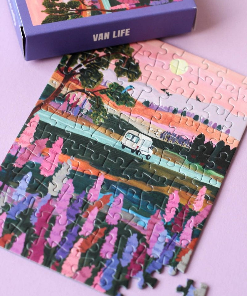 Piecely Puzzles - VAN LIFE Mini - Puzzle - ROSA ECK