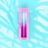 Pink Stories - Dip Dye Neon* Kerzen 3er - Set • Triple Indigo - ROSA ECK