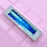 Pink Stories - DIP DYE TWISTED * Kerzen 3er - Set | Shades of Blueberry - Kerze - ROSA ECK Concept Store