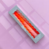 Pink Stories - DIP DYE TWISTED * Kerzen 3er - Set | Shades of Peach - Kerze - ROSA ECK Concept Store
