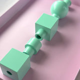 Pink Stories - FLIPPER Tube Kerzenhalter * • Mint - Kerzenständer - ROSA ECK Concept Store
