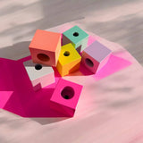 Pink Stories - FLIPPER Würfel Kerzenhalter * • Flieder - Kerzenständer - ROSA ECK Concept Store