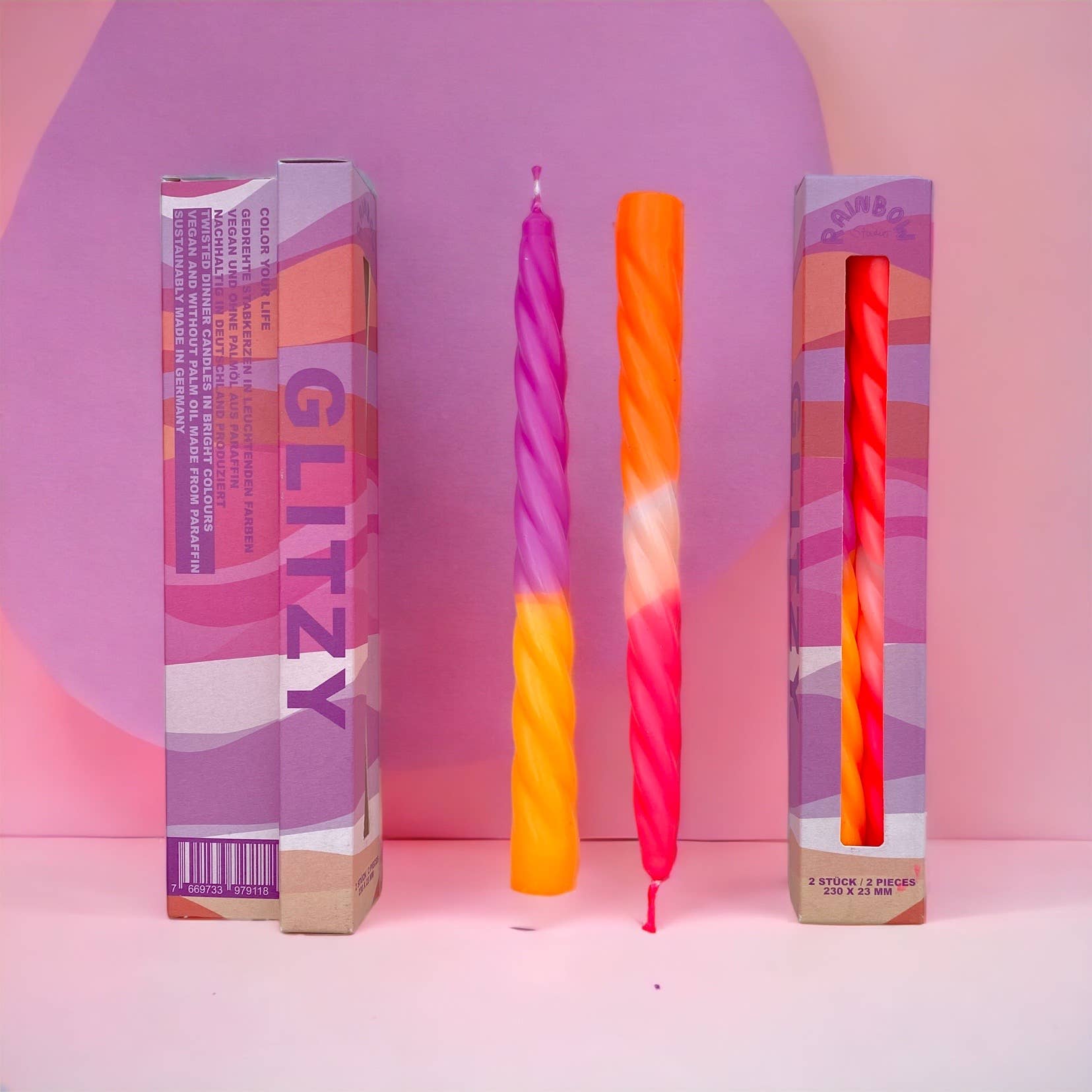 Pink Stories - Rainbow Studio (2er - Set) • Glitzy - ROSA ECK