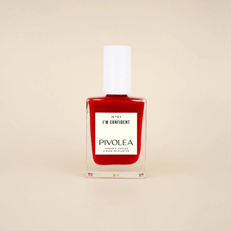 PIVOLEA I'M CONFIDENT Nagellack Rot