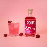 POLLY - PINK LONDON CLASSIC Alkoholfreier Gin - ROSA ECK - Pink, ,