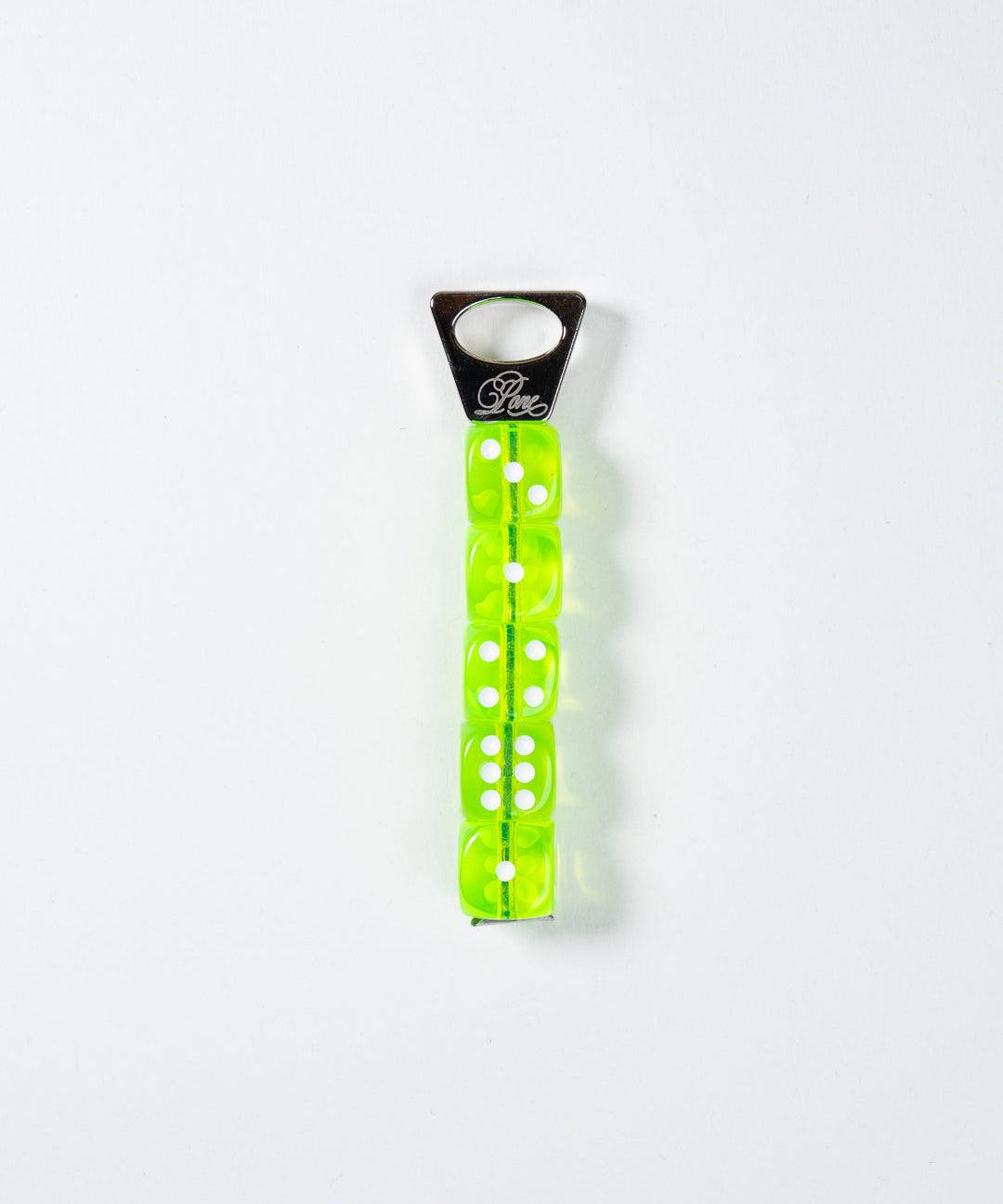 PONE - Schlüsselanhänger mit 5 Würfeln • Light Green - ROSA ECK