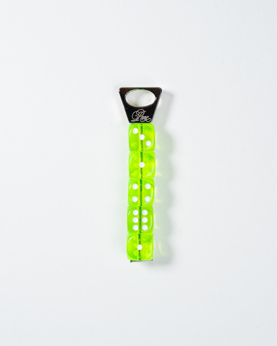 PONE - Schlüsselanhänger mit 5 Würfeln • Light Green - ROSA ECK