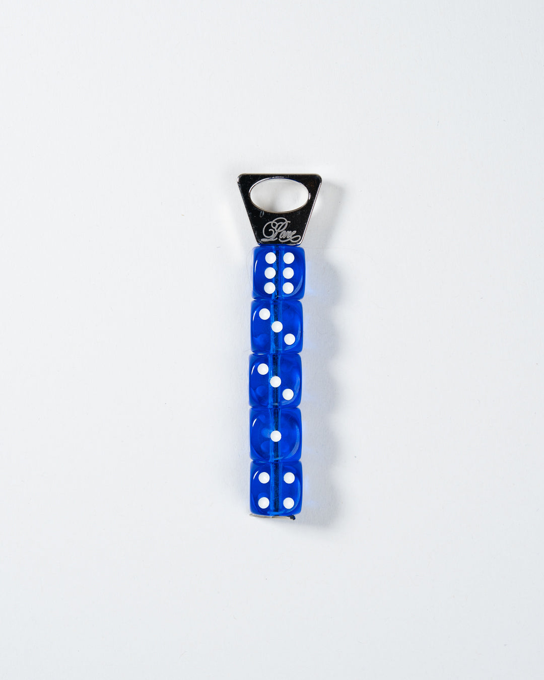 PONE - Schlüsselanhänger mit 5 Würfeln • Royal Blue - ROSA ECK