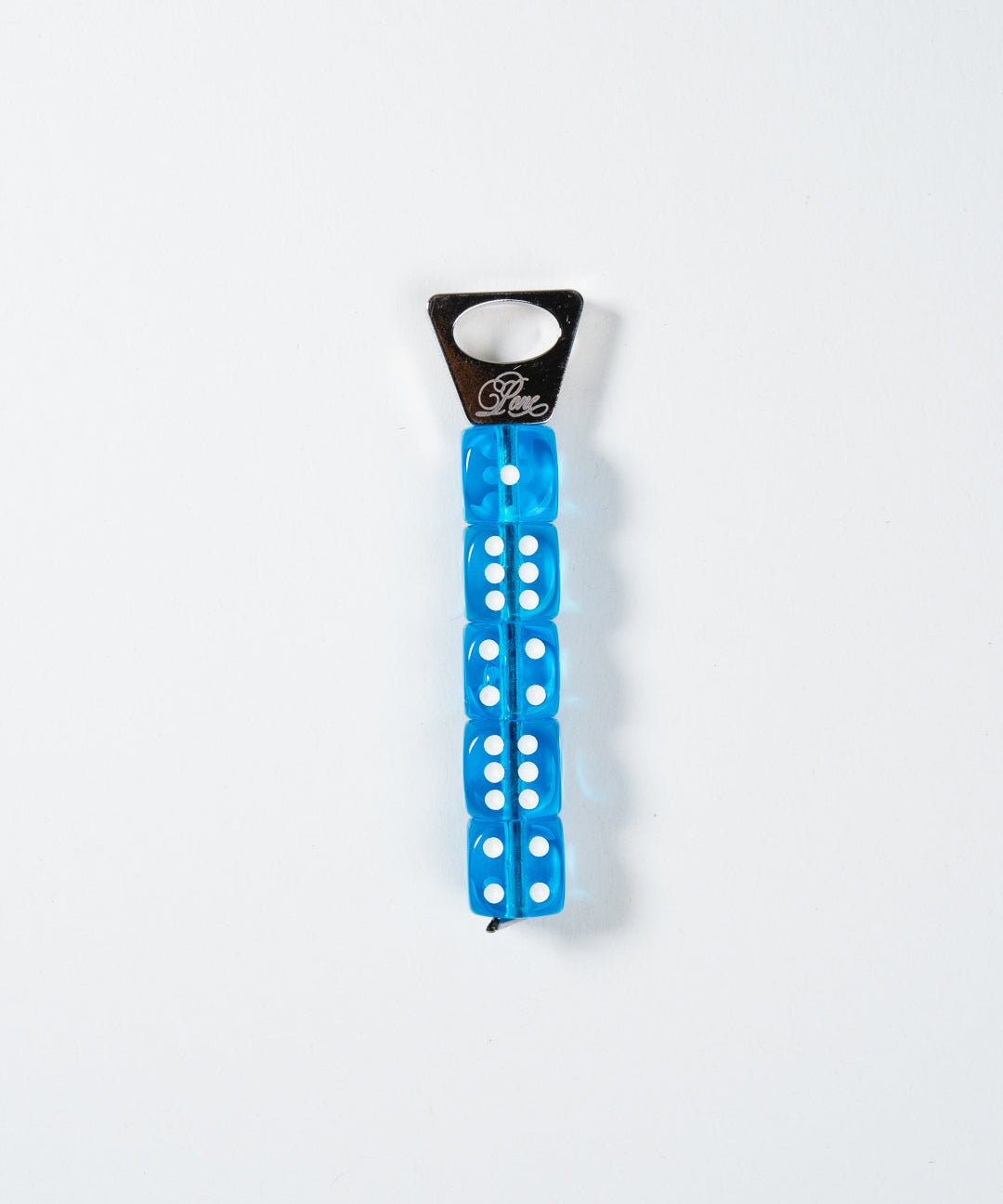 PONE - Schlüsselanhänger mit 5 Würfeln • Light Blue - ROSA ECK