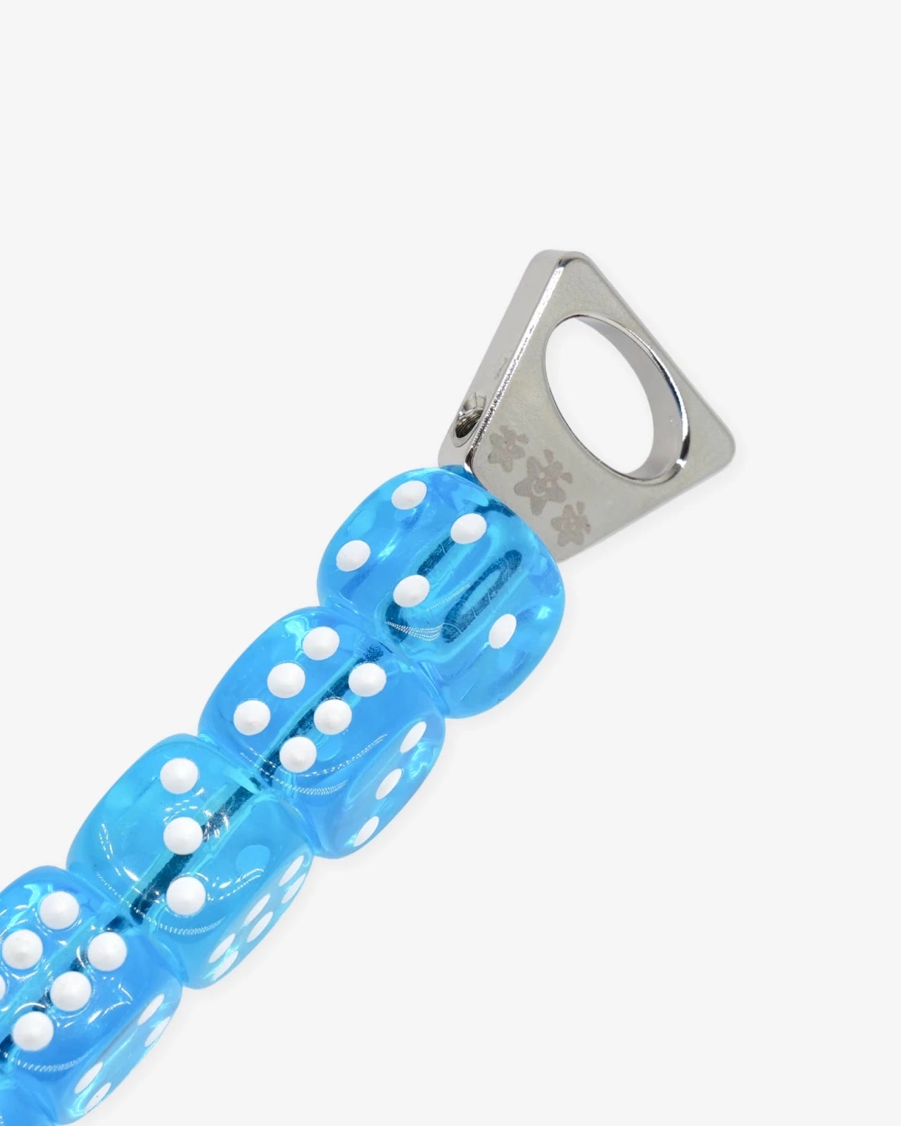 PONE - Schlüsselanhänger mit 5 Würfeln • Light Blue - ROSA ECK