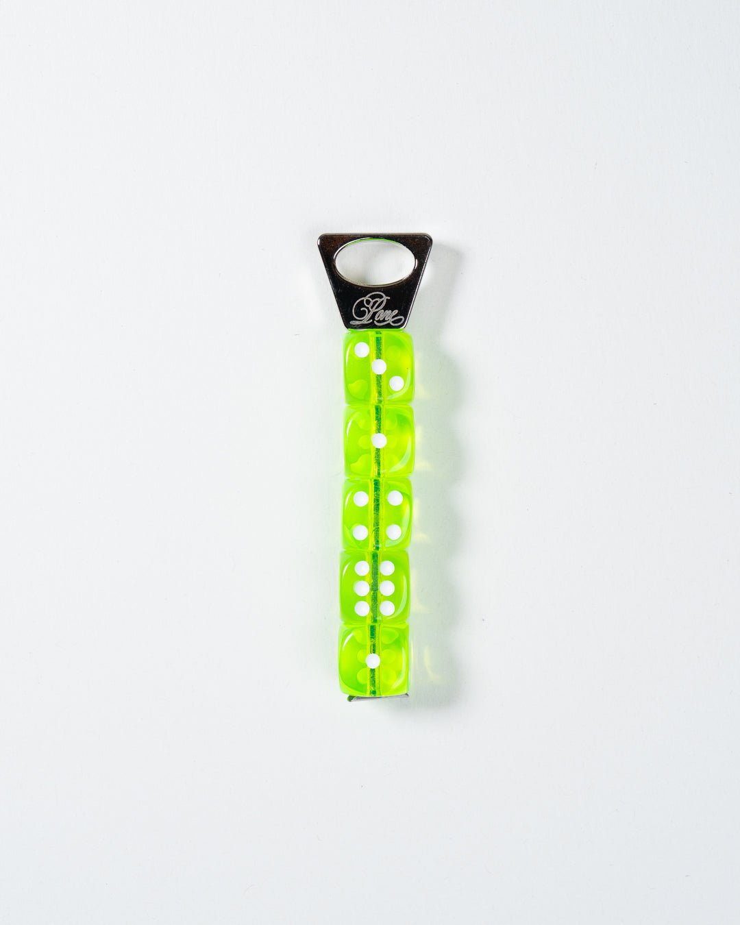 PONE - Schlüsselanhänger mit 5 Würfeln • Light Green - ROSA ECK