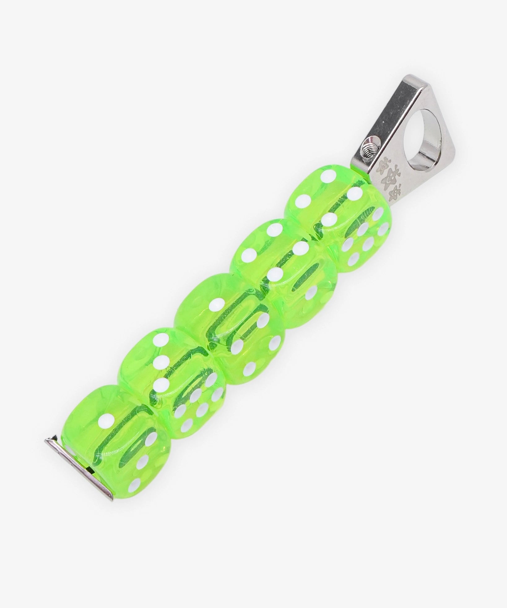 PONE - Schlüsselanhänger mit 5 Würfeln • Light Green - ROSA ECK