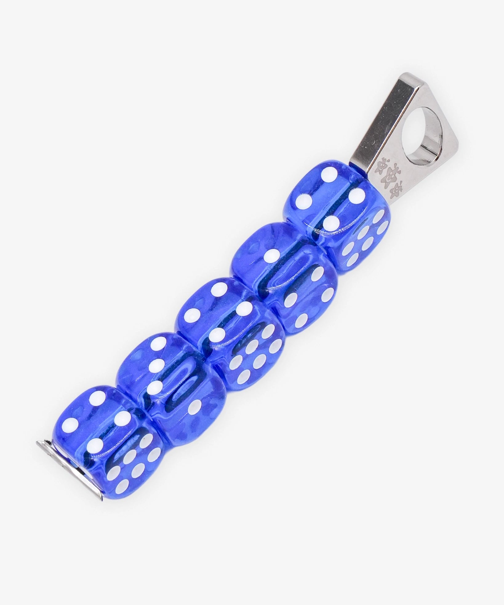 PONE - Schlüsselanhänger mit 5 Würfeln • Royal Blue - ROSA ECK