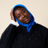 popeia - Balaclava aus Merinowolle | Königsblau - ROSA ECK - Blau, haube,