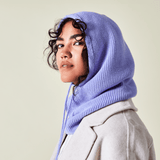 popeia - Balaclava aus Merinowolle | Lila - ROSA ECK - haub, Lila,