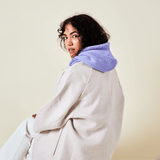 popeia - Balaclava aus Merinowolle | Lila - ROSA ECK - haub, Lila,