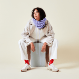 popeia - Balaclava aus Merinowolle | Lila - ROSA ECK - haub, Lila,