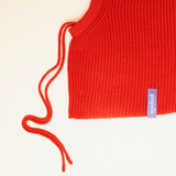 popeia - Balaclava aus Merinowolle | Popeia Rot - ROSA ECK - haube, Rot,
