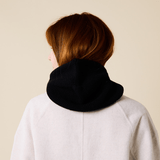 popeia - Balaclava aus Merinowolle | Schwarz - ROSA ECK - haube, Rot,