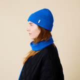 popeia - Beanie aus Merinowolle | Blau - ROSA ECK - Blau, ,