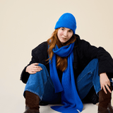 popeia - Beanie aus Merinowolle | Blau - ROSA ECK - Blau, ,