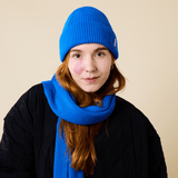 popeia - Beanie aus Merinowolle | Blau - ROSA ECK - Blau, ,