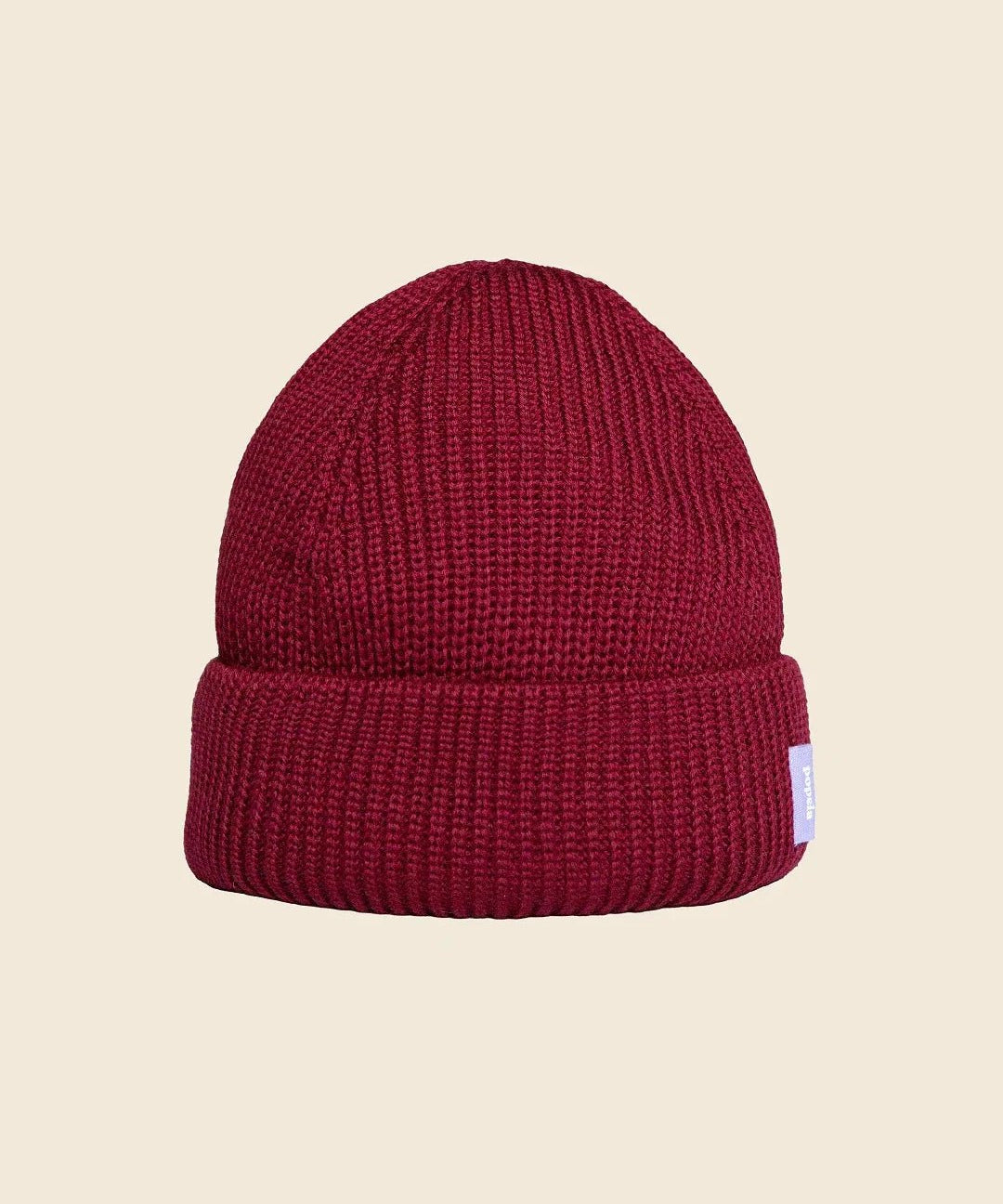 Popeia - Beanie aus Merinowolle • Bordeaux - Beanie - ROSA ECK