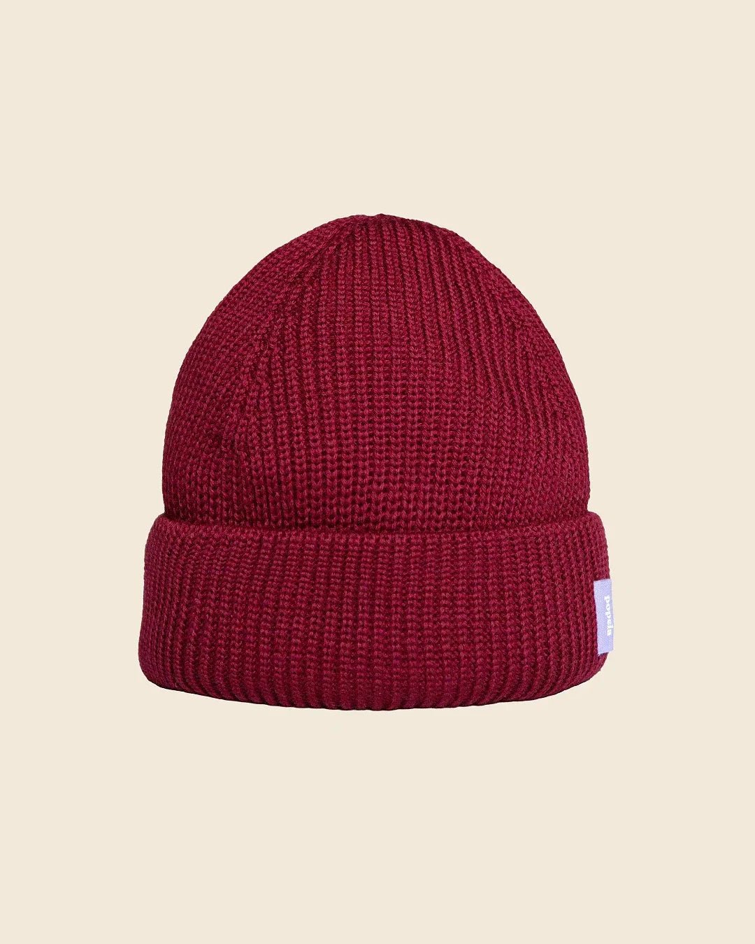 Popeia - Beanie aus Merinowolle • Bordeaux - Beanie - ROSA ECK