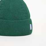 popeia - Beanie aus Merinowolle | Dunkelgrün - ROSA ECK - Grün, haube,