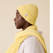 popeia - Beanie aus Merinowolle | Hellgelb - ROSA ECK - Gelb, ,