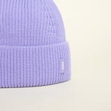 popeia - Beanie aus Merinowolle | Lila - ROSA ECK - Lila, ,