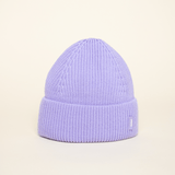 popeia - Beanie aus Merinowolle | Lila - ROSA ECK - Lila, ,