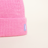popeia - Beanie aus Merinowolle | Pink - ROSA ECK - , ,