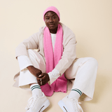 popeia - Beanie aus Merinowolle | Pink - ROSA ECK - , ,