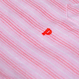 popeia - Hemdbluse Gestreift aus Bio - Baumwolle • Pink/Rot - Hemd - ROSA ECK Concept Store