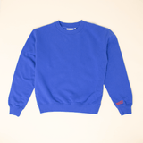 popeia - KINDNESS Sweater aus Bio - Baumwolle | Royal Blue - ROSA ECK - Blau, ,