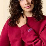 popeia - KINDNESS Sweater • Bordeaux - Pullover - ROSA ECK