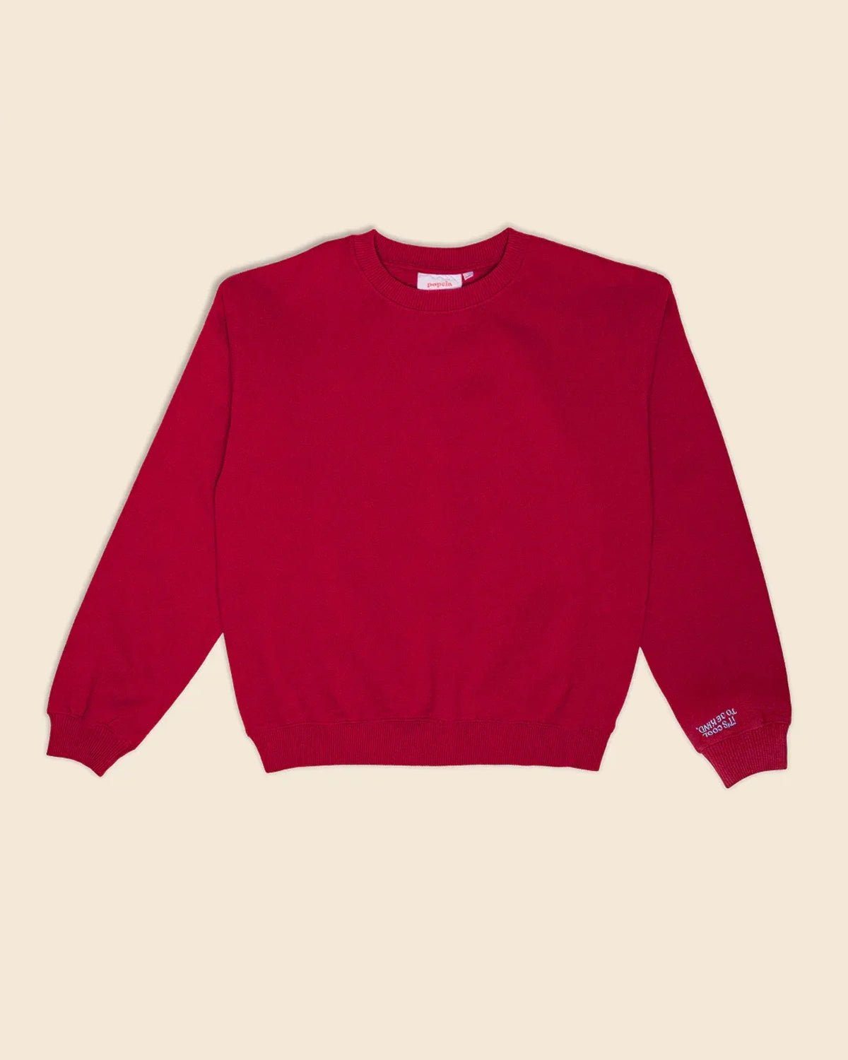 popeia - KINDNESS Sweater • Bordeaux - Pullover - ROSA ECK